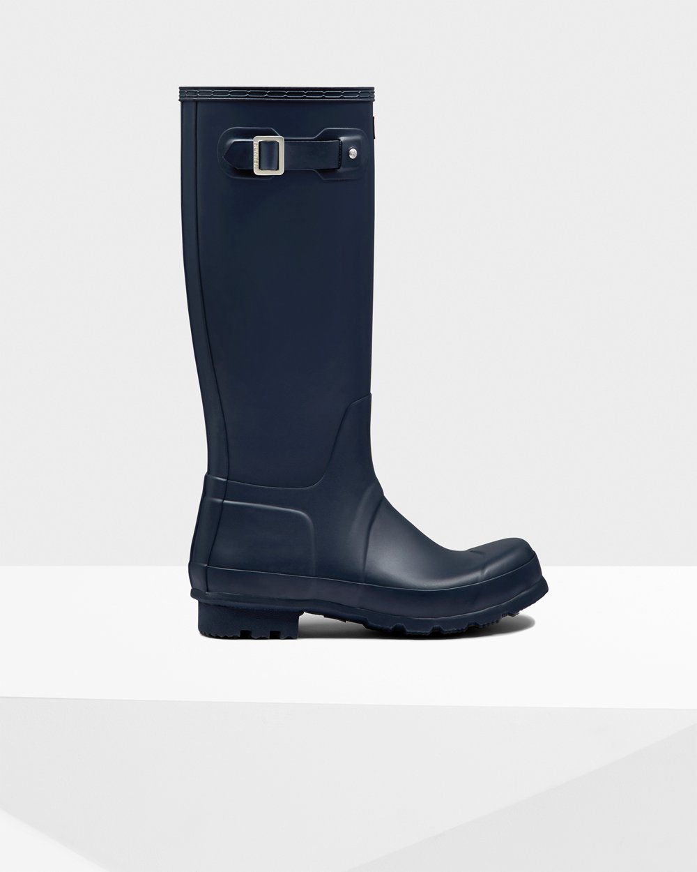 Hunter Original Tall Rain Boots - Outlet Mens Navy - MCNZLP183